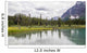 Banff National Park, Bow Lake in the Canadian Rockies, Wall Mural