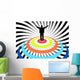 Winner Illustration Wall Mural
