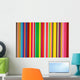 Stripes and Colors Wall Mural