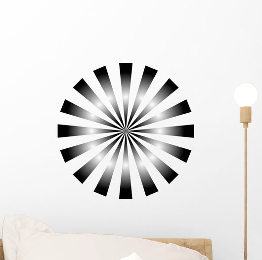 Illusion Noir Wall Decal