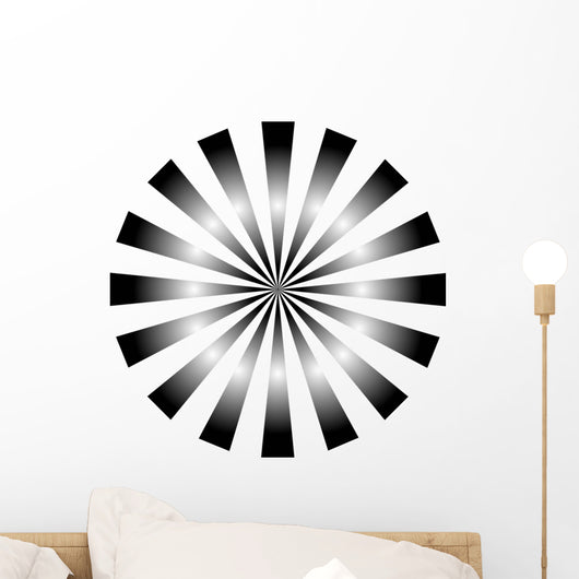 Illusion Noir Wall Decal