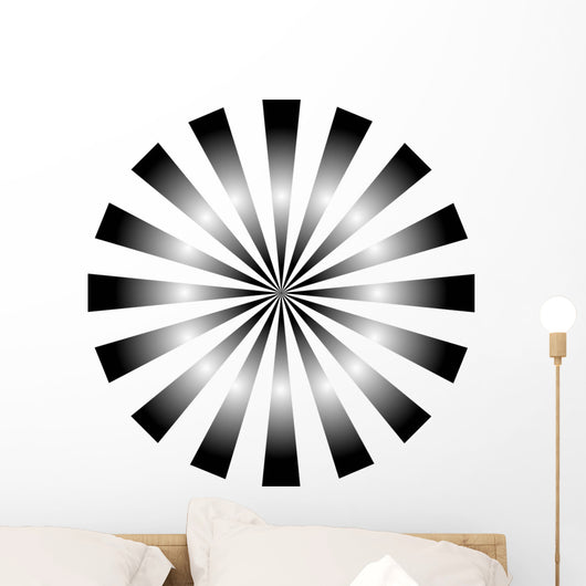 Illusion Noir Wall Decal