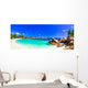 amazing tropical holidays in paradise beaches of Seychelles,Praslin Wall Mural