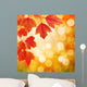  branch with autumn leaves Wall Mural