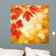  branch with autumn leaves Wall Mural