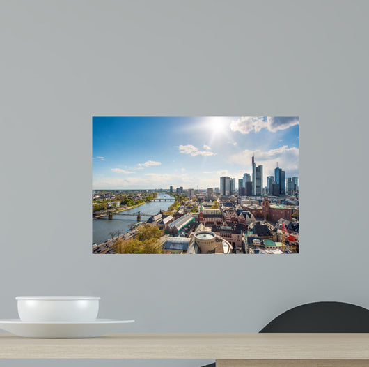 Skyline Center Business District Wall Decal