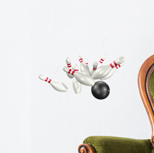 Bowling Wall Decal