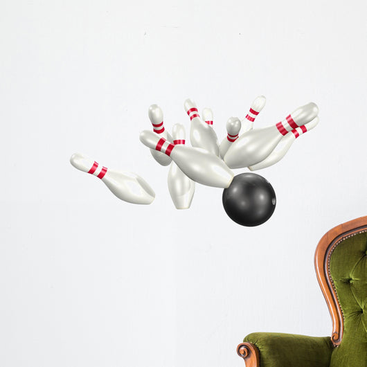 Bowling Wall Decal