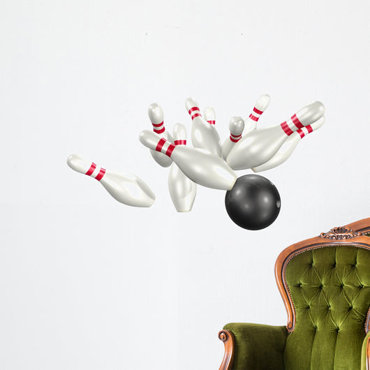Bowling Wall Decal