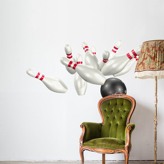 Bowling Wall Decal