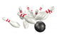 bowling 3d Wall Decal