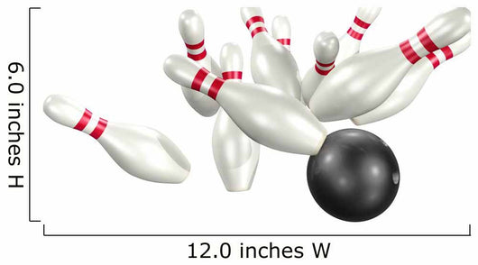 Bowling Wall Decal