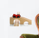Red Wooden Toy Train Wall Decal