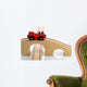 Red Wooden Toy Train Wall Decal