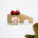 Red Wooden Toy Train Wall Decal