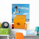 Beach Chair Wall Decal Design 1