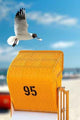 Beach Chair Wall Decal Design 1