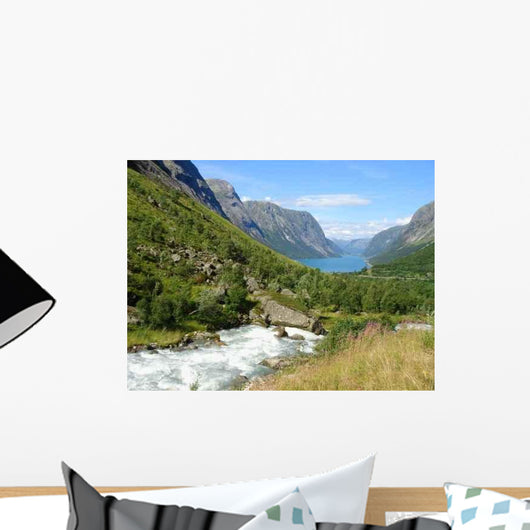 Norwegian Fjords Wall Decal