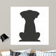 Dog Pet Silhouette Icon Wall Decal