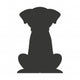 Dog Pet Silhouette Icon Wall Decal
