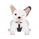 flat design french bulldog icon vector illustration Wall Decal
