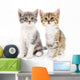 Two small kittens Wall Decal