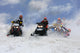 Racing Snowmobiles Wintersports Wall Mural