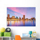 Inner Harbor Area Downtown Wall Decal