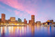 Inner Harbor Area Downtown Wall Decal