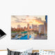 Downtown Indianapolis Skyline Wall Decal