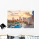 Downtown Indianapolis Skyline Wall Decal