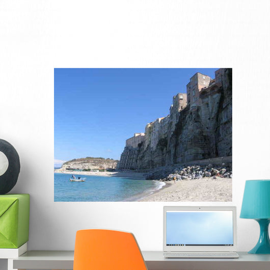 Lonely Fisherman Wall Decal