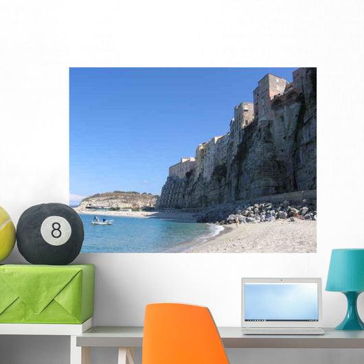 Lonely Fisherman Wall Decal