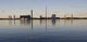 Kalundborg Harbor and Moon Wall Decal
