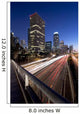 Los Angeles at Night Wall Mural