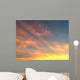 Colorful sunset Wall Mural