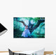 Princess Magic Forest Wall Decal