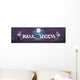 Happy Halloween Ghosts House Card Banner Wall Mural