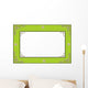 Green Frame Wall Decal