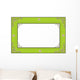 Green Frame Wall Decal