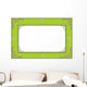 Green Frame Wall Decal