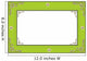 Green Frame Wall Decal
