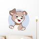 Cartoon Dog  Wall Decal