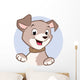 Cartoon Dog  Wall Decal
