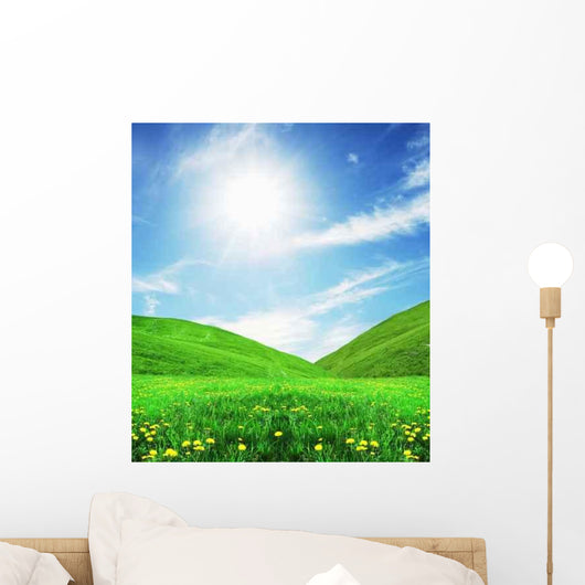 Sunny Meadow Wall Decal