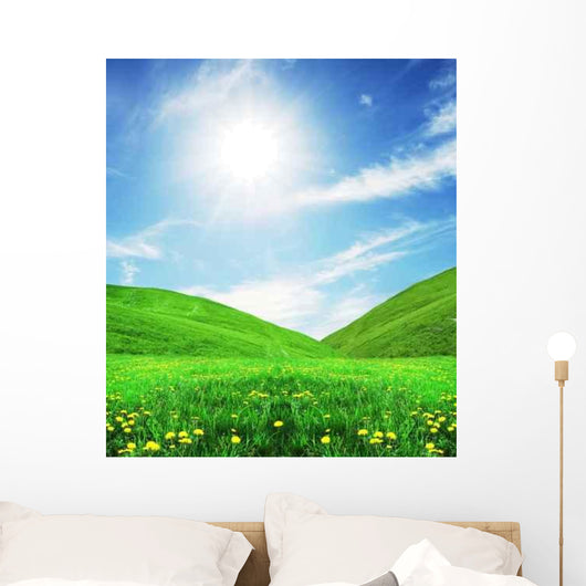 Sunny Meadow Wall Decal
