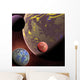 crowded orbit Wall Mural