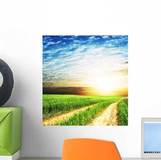 Road Wall Decal Design 1