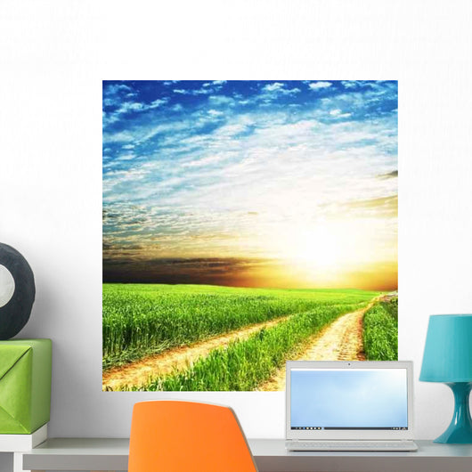 Road Wall Decal Design 1