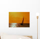 Sailing to Sunset Wall Decal